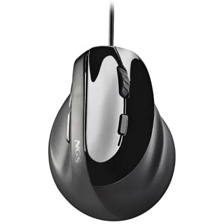 NGS Samsara Ratón Vertical Ergonómico Silencioso 3200 DPI